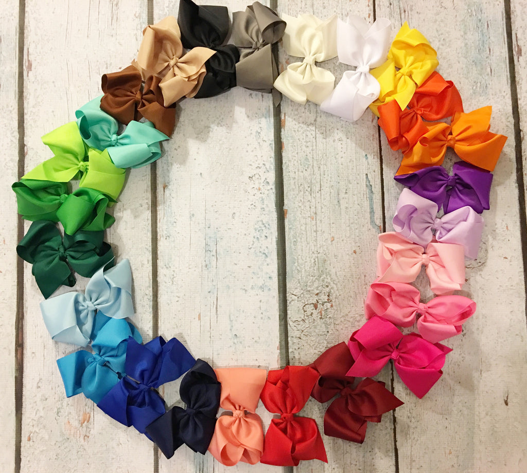 6" Bows - Set of 25 - Glittering Boutique