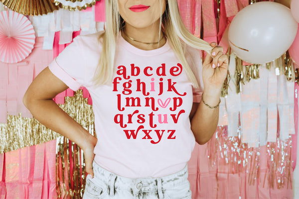 ABC I Love You Unisex Graphic Tee