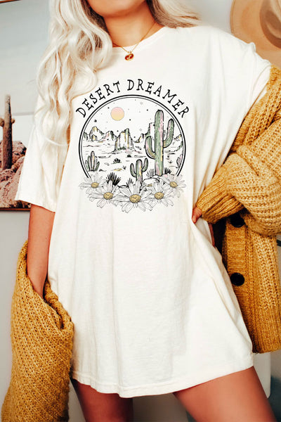 Desert Dreamer Circle Oversized Comfort Color