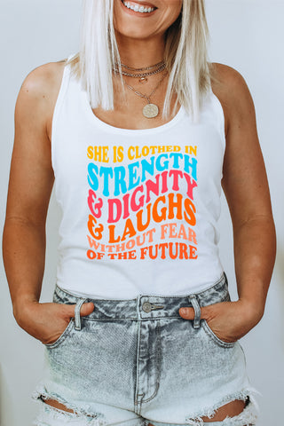 Clothed In Strength Tank