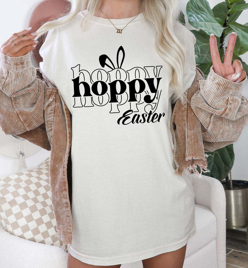 Hoppy Easter Oversized Comfort Color
