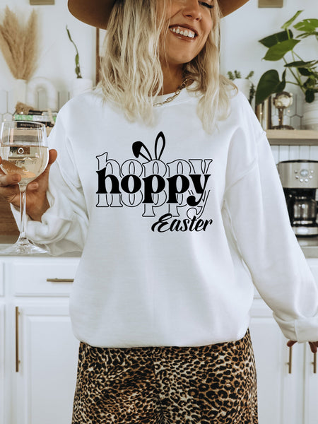 Hoppy Easter Graphic Sweatshirt
