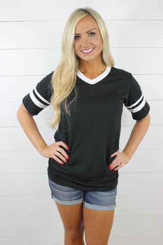 Varsity Tee - Glittering Boutique