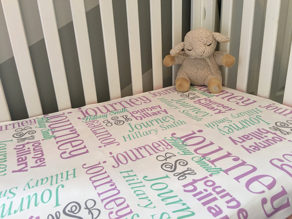 Personalized Baby Blankets - Classic Collection - Glittering Boutique