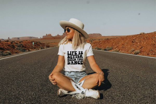 Life is Better When you Dance Unisex Graphic Tee