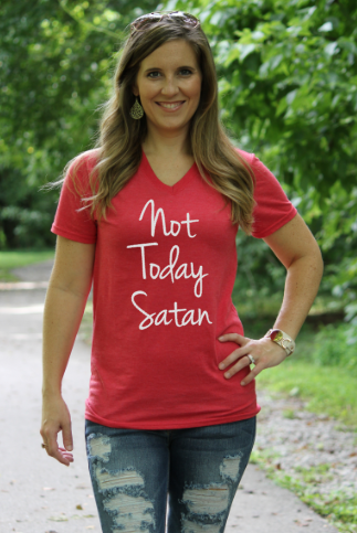 Not Today Satan - Glittering Boutique