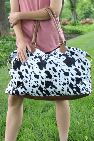 Black Cow Weekender Tote