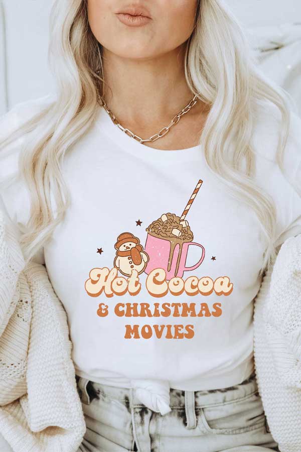 Cocoa and Movies Unisex Graphic Tee