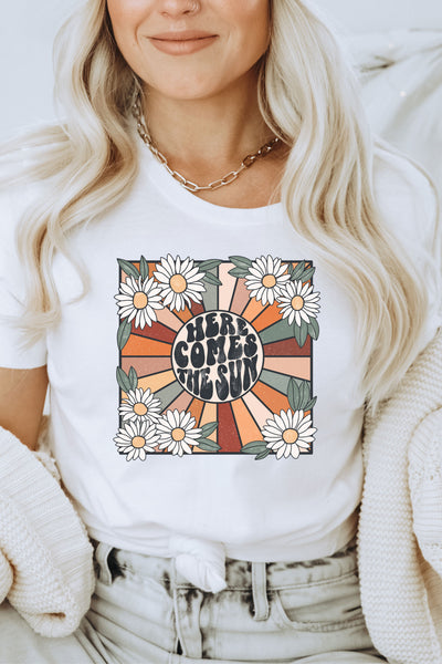 Here Comes the Sun Unisex Graphic Tee