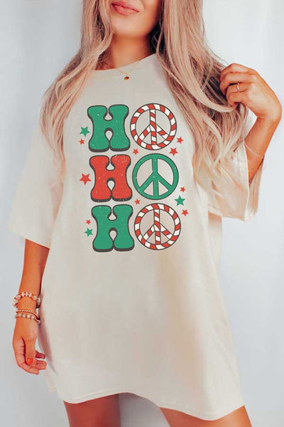 Ho Ho Ho Hippie Oversized Comfort Color