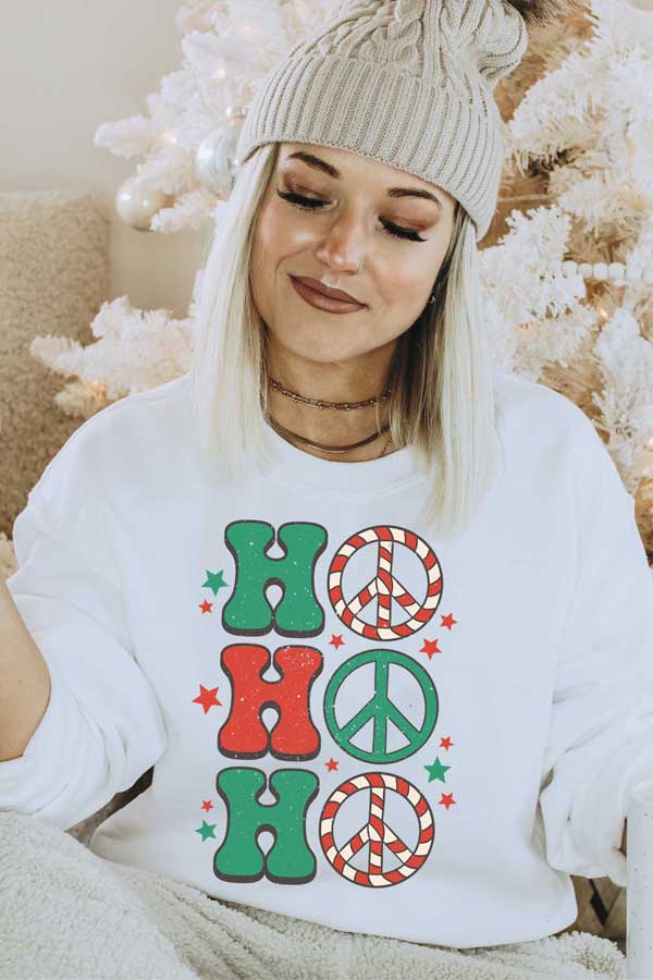 Ho Ho Ho Hippie Sweatshirt