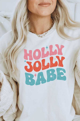 Holly Jolly Babe Sweatshirt