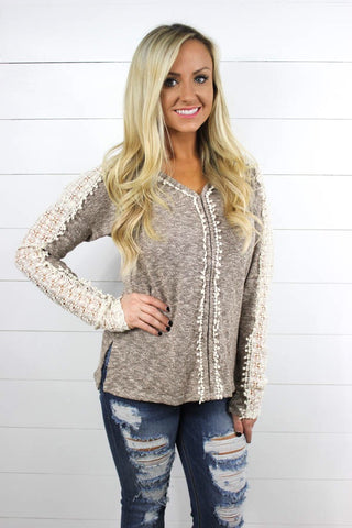 Paisley Embellished Top - Glittering Boutique