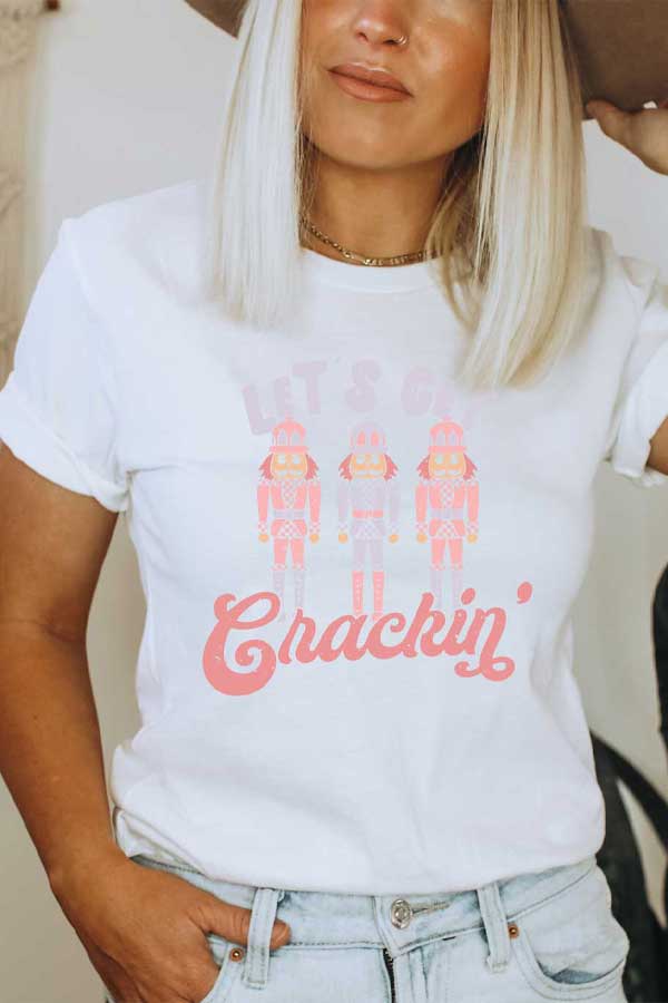 Lets Gets Crackin Unisex Graphic Tee