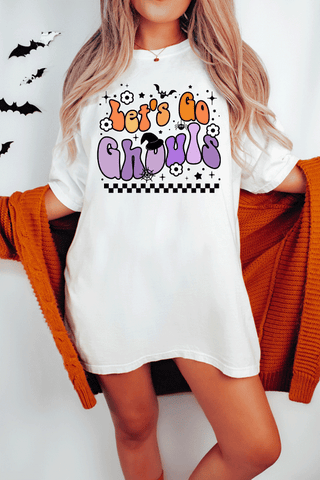 Lets Go Ghouls Oversized Comfort Color