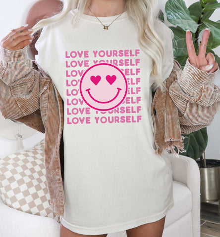 Love Yourself Oversized Comfort Color