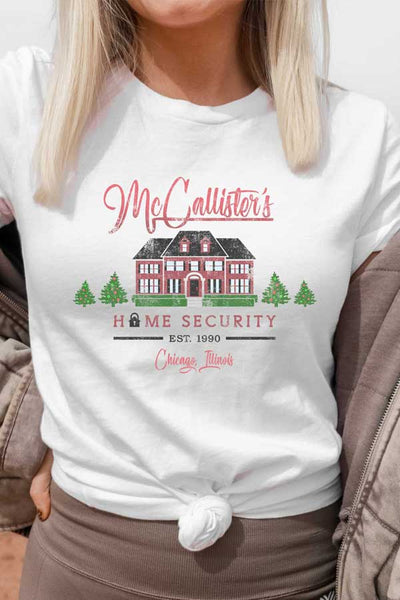 McCallister Home Security Unisex Graphic Tee
