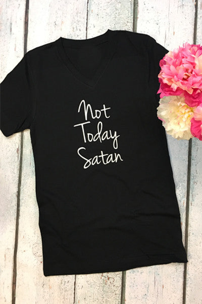 Not Today Satan - Glittering Boutique