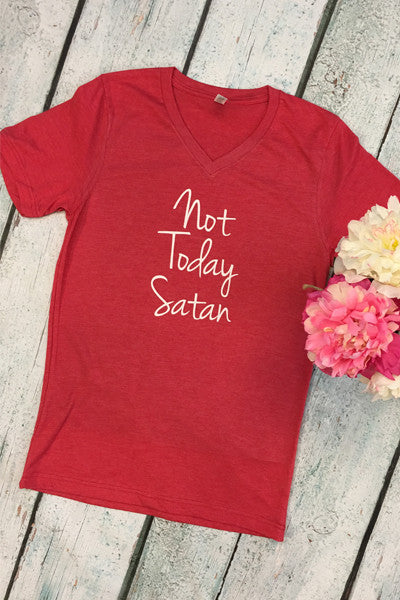 Not Today Satan - Glittering Boutique