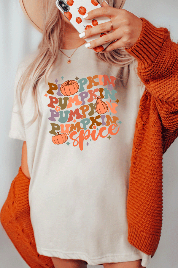 Pumpkin 3x Spice Oversized Comfort Color