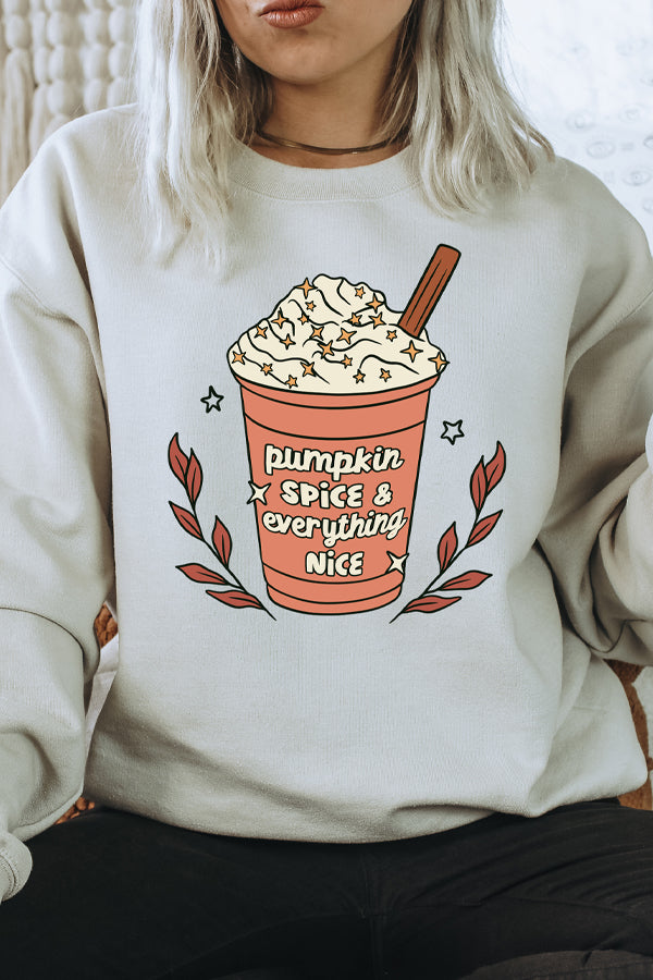 Pumpkin Spice and Everything Nice Sweatshirt